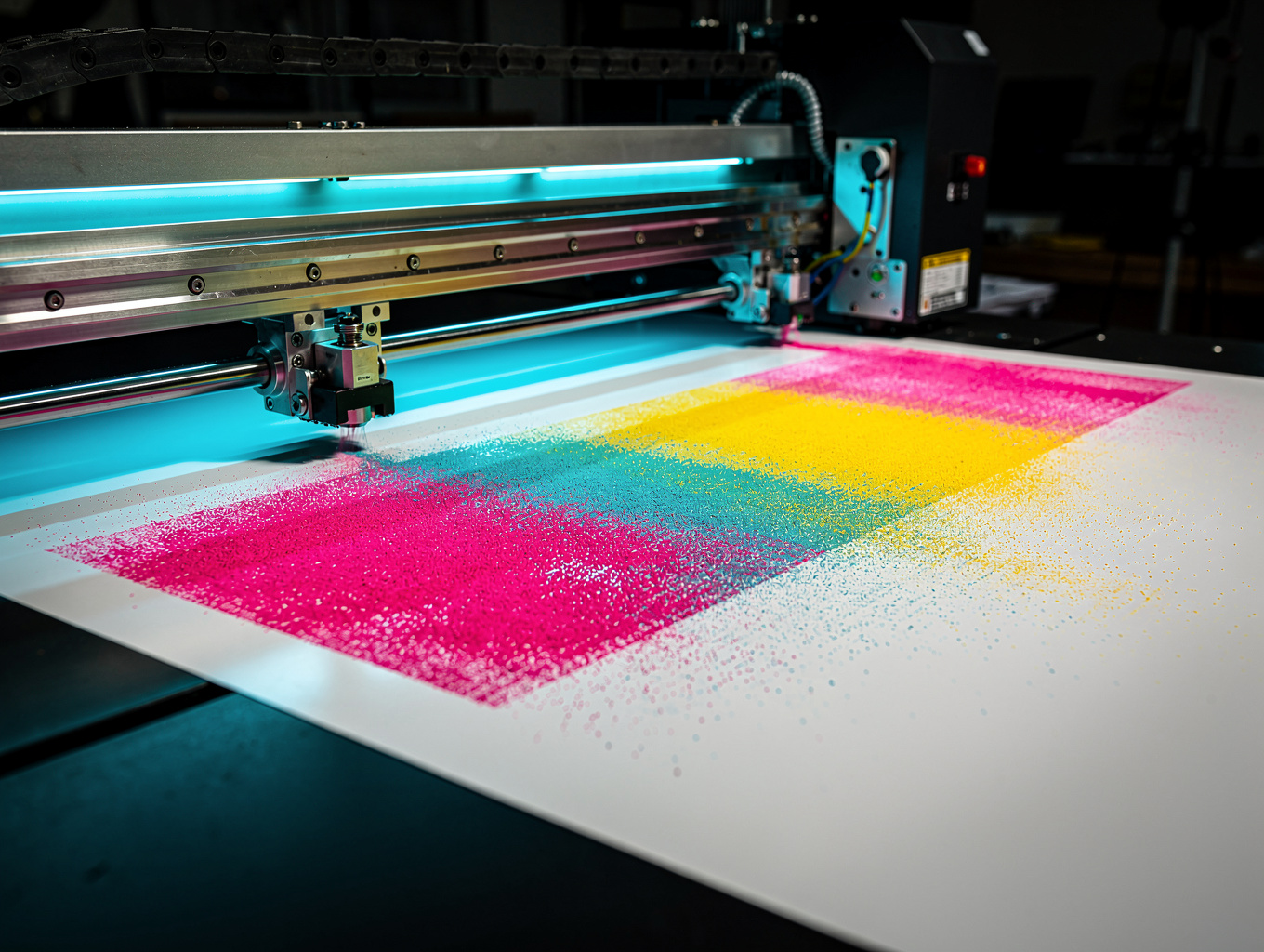 Professional fine art pigment ink printing process